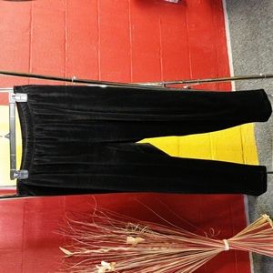 Russ Woman Black Velour Pants